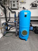 Pool Bad Calplas AFM Sandfilter  mit Besgo Automaten Ventil