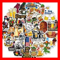 Stickerbomb Oktoberfest München Bier Beere 50 tlg Stickerset