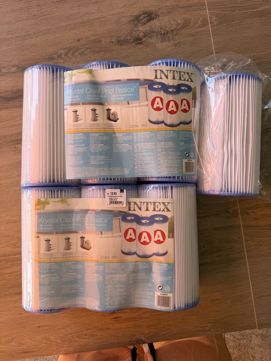 Intex Accessori per Piscine: INTEX Pool Filter A Set 7 Stück neu – Nuovo (secondo la descrizione) da Wangen b. Olten venduto da Okey128