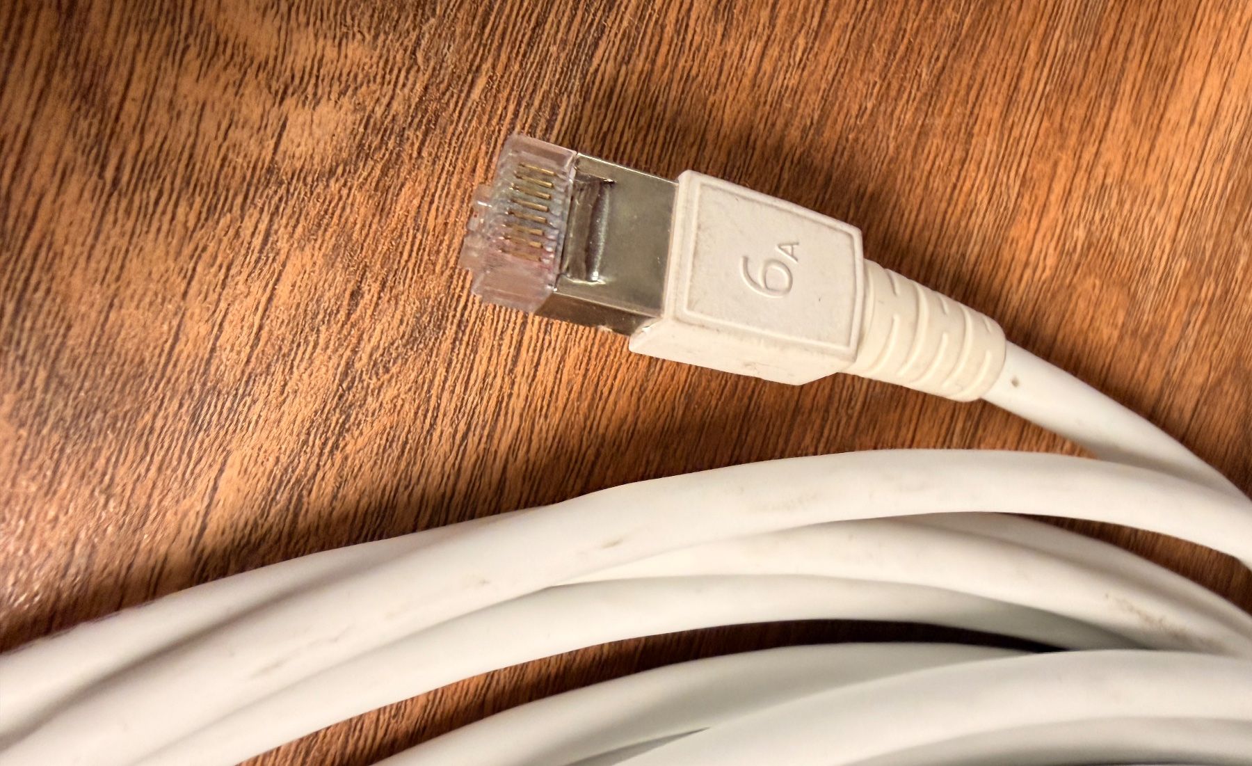 Cavi: Netzwerkkabel, CAT 6a, 20 Meter, Weiss – Nuovo (secondo la descrizione) da Nussbaumen AG venduto da olitech5415 1