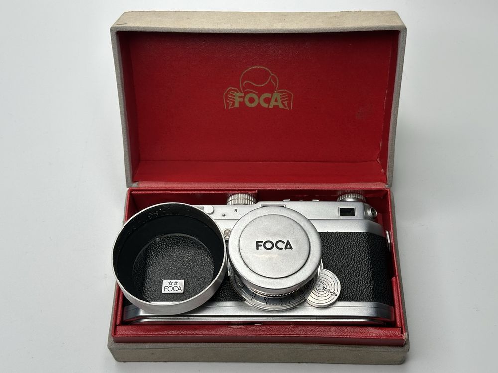 Appareil Photo Foca PF2 Avec Objectif Téléoplar 13.5cm 1:4.5 - Pour Pièces Ou Restauration