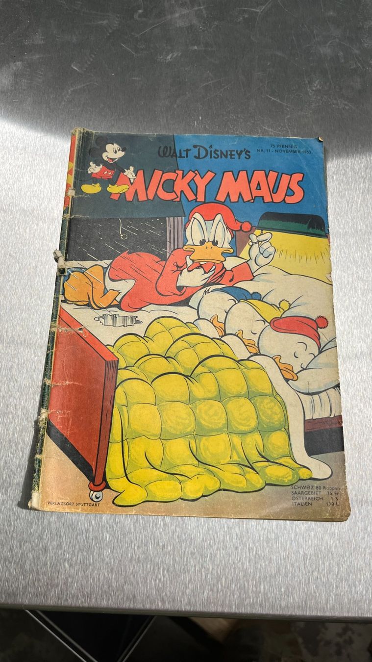 Comics: Micky Maus Heft Nr. 11, November 1953 – Gebraucht aus Bern von daskannweg