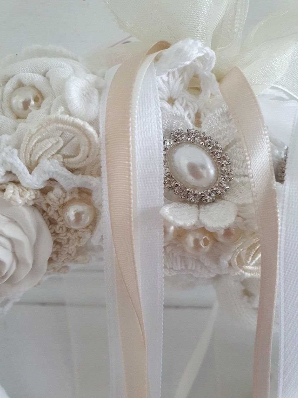 Alle Dekorationen: Geschenk Kranz Shabby Chic Dekokranz Muttertag Türkranz – Neu und originalverpackt aus Gossau ZH von Goes05 4