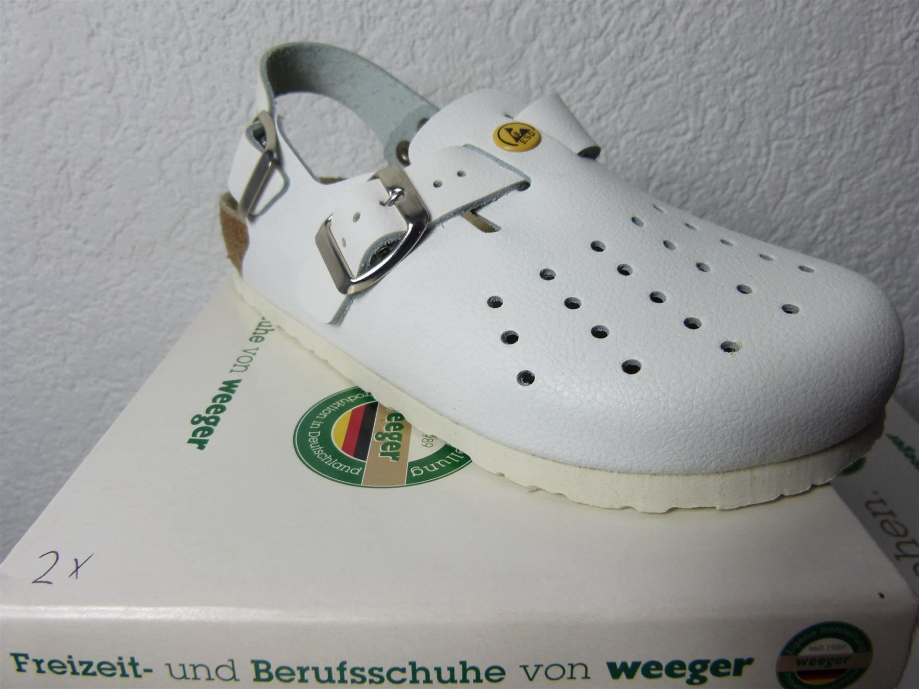 Damenschuhe: Haus und Berufsschuhe von Weeger Gr.35 – Neu und originalverpackt aus Uerkheim von Justi.y 4