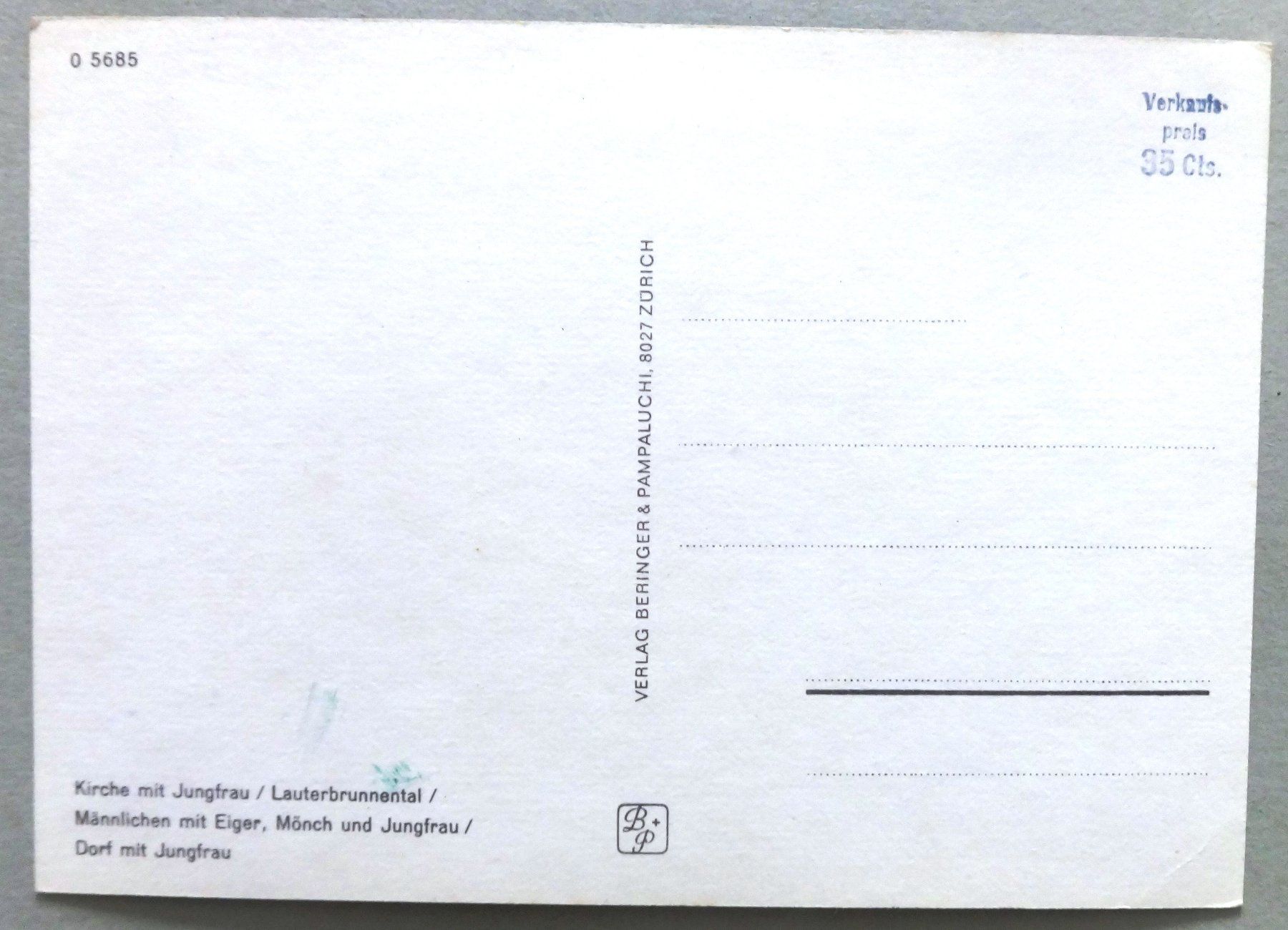 Cartes postales: Wengen – D'occasion à Fétigny par Billy2miny 1