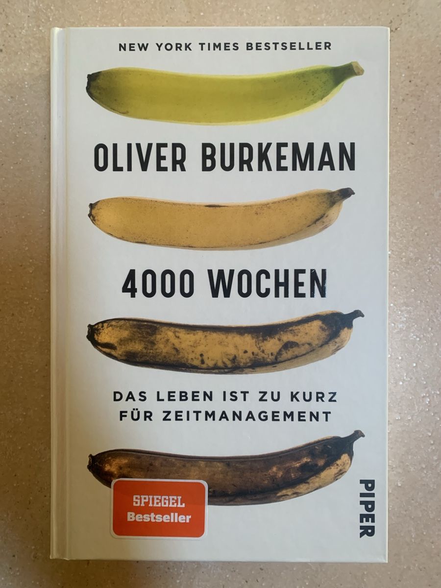 Libri: **Buch 4000 Wochen** – Usato da Ehrendingen venduto da Anni_89
