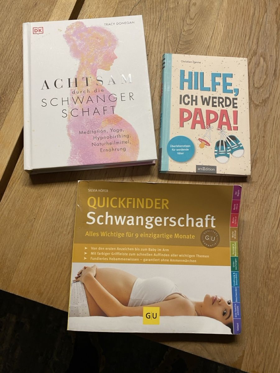 Bücher: 3 Schwangerschaftsbücher - Baby – Gebraucht aus Meierskappel von Tarmogoyf