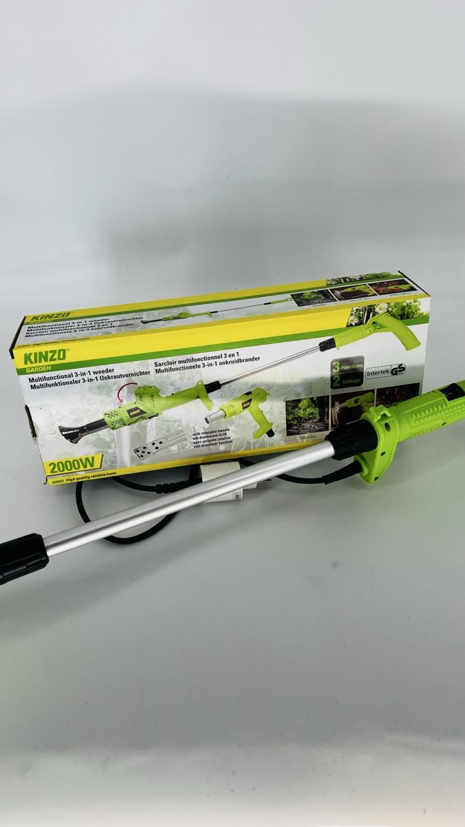 Tutti gli attrezzi: KINZO Multifunktionale 3-in-1 Unkrautvernichter, 2000W – Usato da Jona venduto da Lili.lou