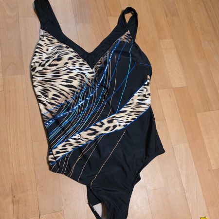 Damen Badeanzug XL/XXL Animal Print mit Softcups