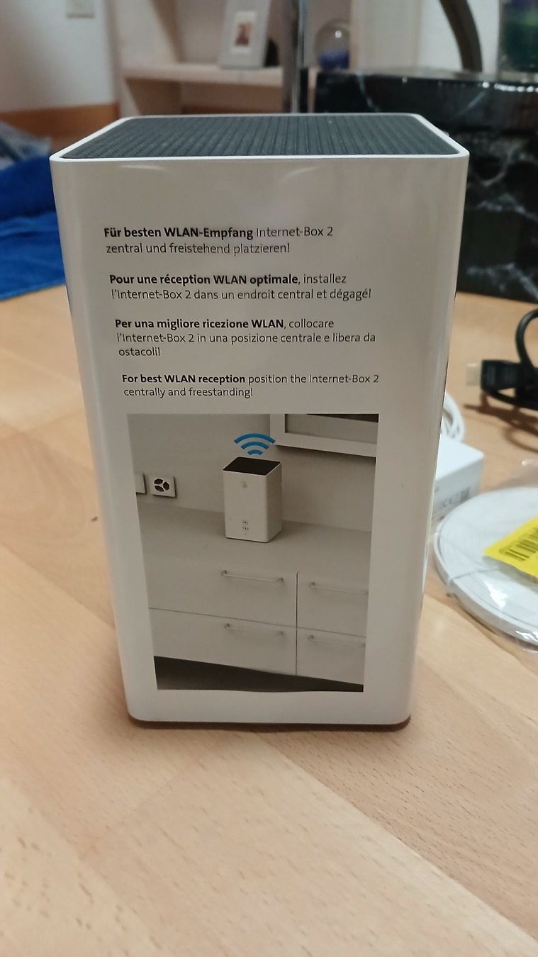 Swisscom Modem & Router: SWISSCOM INTERNET BOX 2 – Usato da hinwil venduto da tho_j6kz