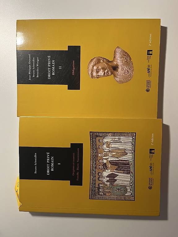 Libri: Droit privé romain I & II – Usato da Genève venduto da zac_9g6l