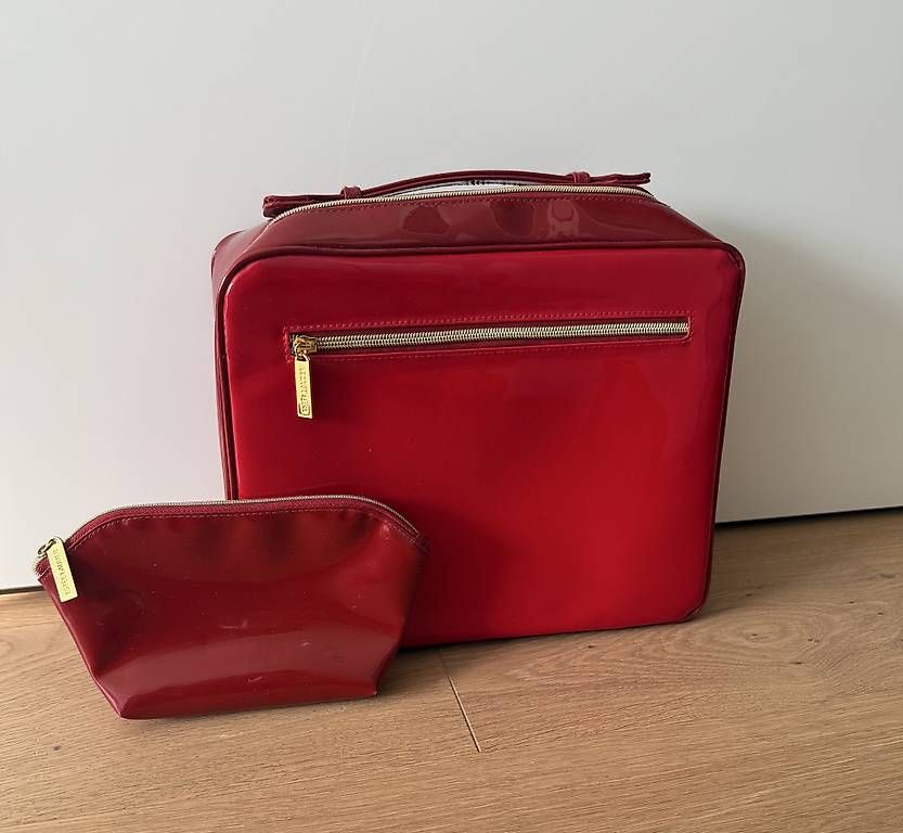 Estée Lauder Custodie per cosmetici: Estée Lauder grosse & kleine Kosmetiktasche – Nuovo (secondo la descrizione) da Sargans venduto da jenabek