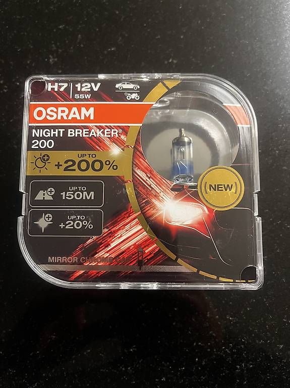 Alle Autoersatzteile: Osram night breaker H7 55W 200% – Gebraucht aus Luzern von max_w2rv