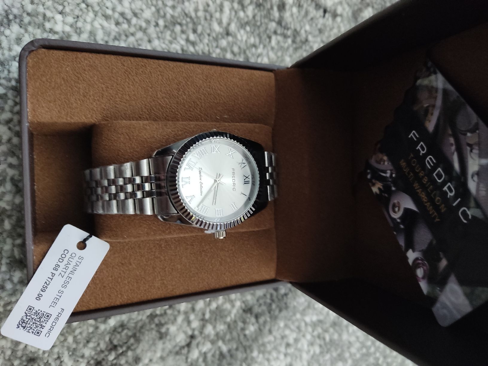 Orologi: MONTRE FREDRIC MÉCANIQUE NEUF – Nuovo e nell'imballaggio originale da Les Acacias venduto da Capwel78