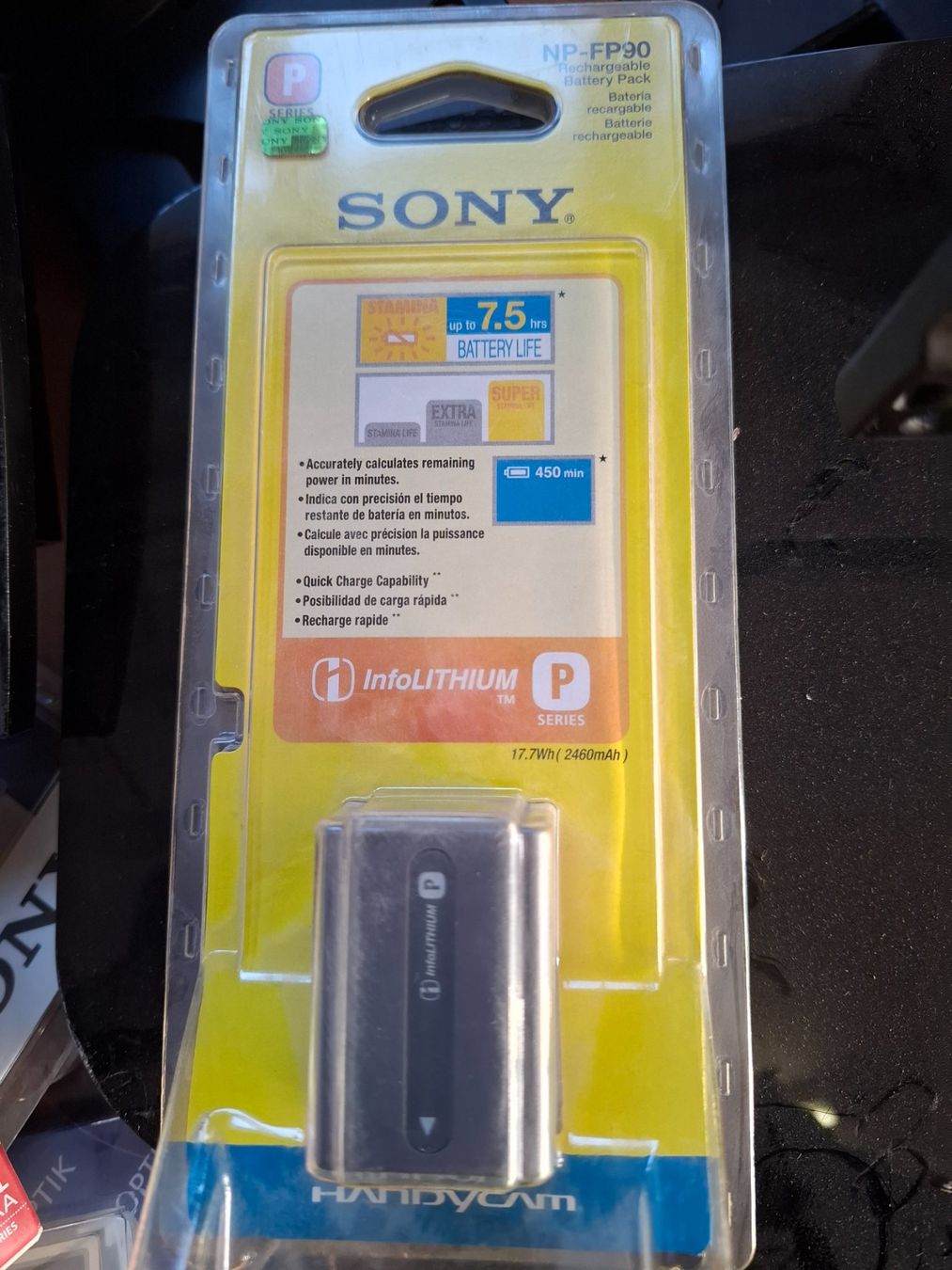 Sony Batterie: Sony Akku NP-FP90 – Nuovo e nell'imballaggio originale da Kerzers venduto da Hubihifi