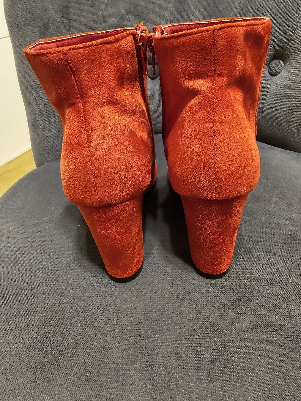 Scarpe da donna: bottines rouges T. 39 neuves ! – Nuovo (secondo la descrizione) da Bulle venduto da Diamant.15 2
