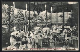 Interlaken, Grand Hotel Jungfrau, Terras