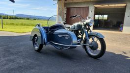 BMW R26 Jubilée mit Steib Seitenwagen