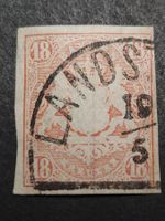 Bayern Wertziffern Mi-Nr. 19 Halbkreis Stempel 220 Fr