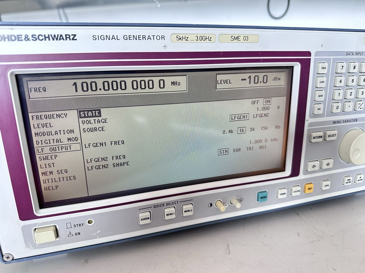 Misurare: Rohde&Schwarz SME03 Signal Generator – Usato da Nottwil venduto da Hb9xxx 3