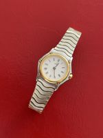 Ebel Sport Classic Damenuhr, Edelstahl und 18 Karat Gelbgold