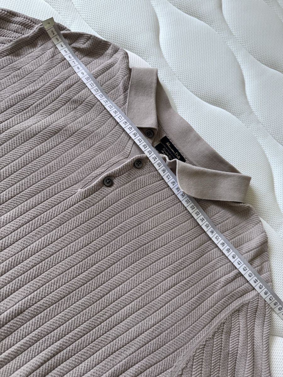 Massimo Dutti Magliette Polo: Massimo Dutti Polo Shirt beige – Usato da Zürich venduto da cam_kcc7 5