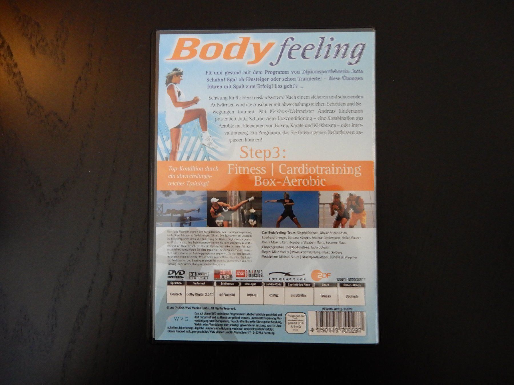 Tutti i DVDs: Body Feeling Step 3: Cardiotraining – Usato da Erstfeld venduto da Uhu1980 2