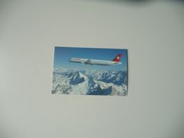 Swissair Airbus A321 alte offiz. Typen- Postkarte Swissair