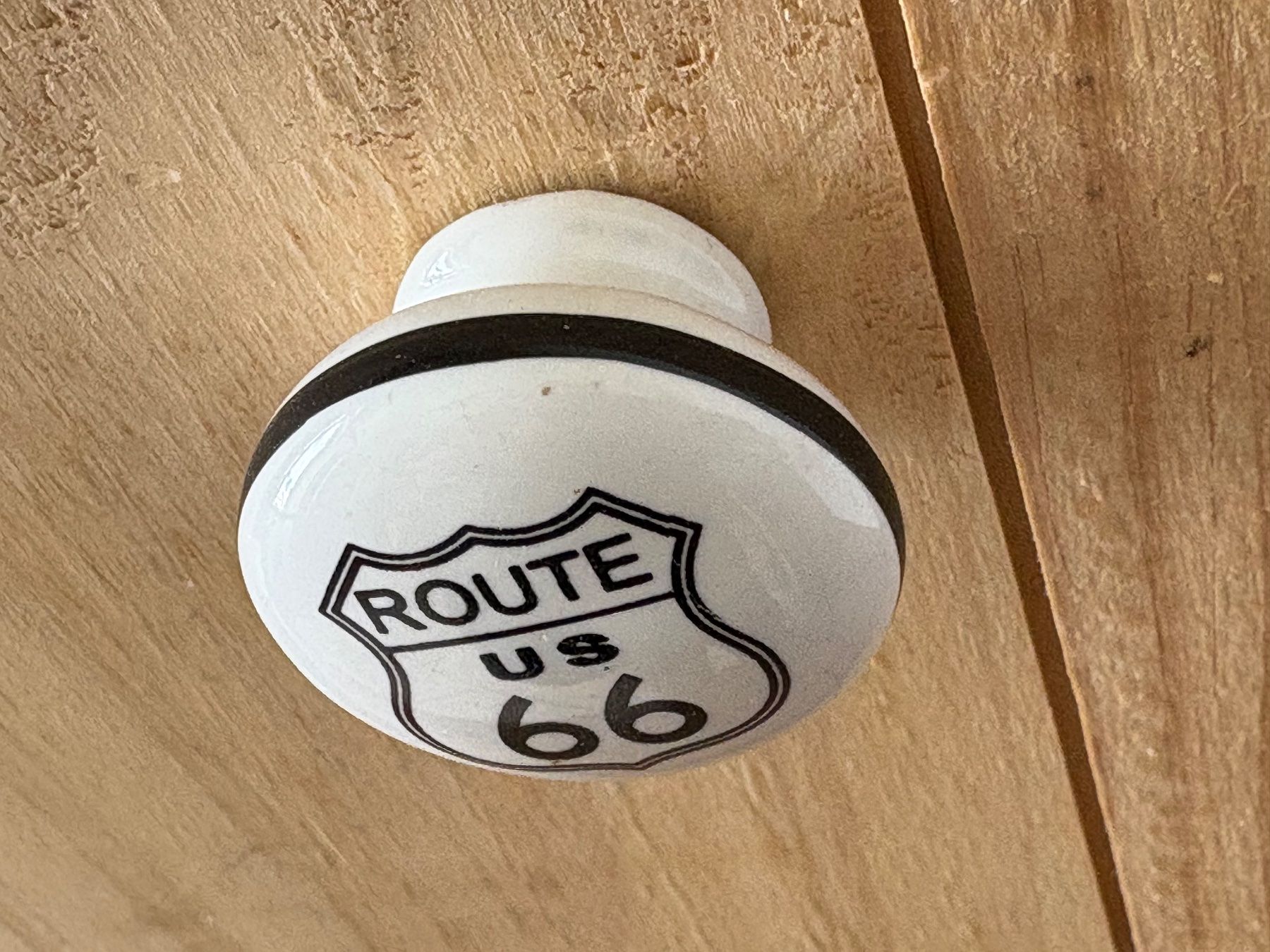 Toutes les décorations: Möbelknauf, Route 66, Keramik, Griff – Neuf (Voir description) à Wetzikon ZH par Boldeagle01 1