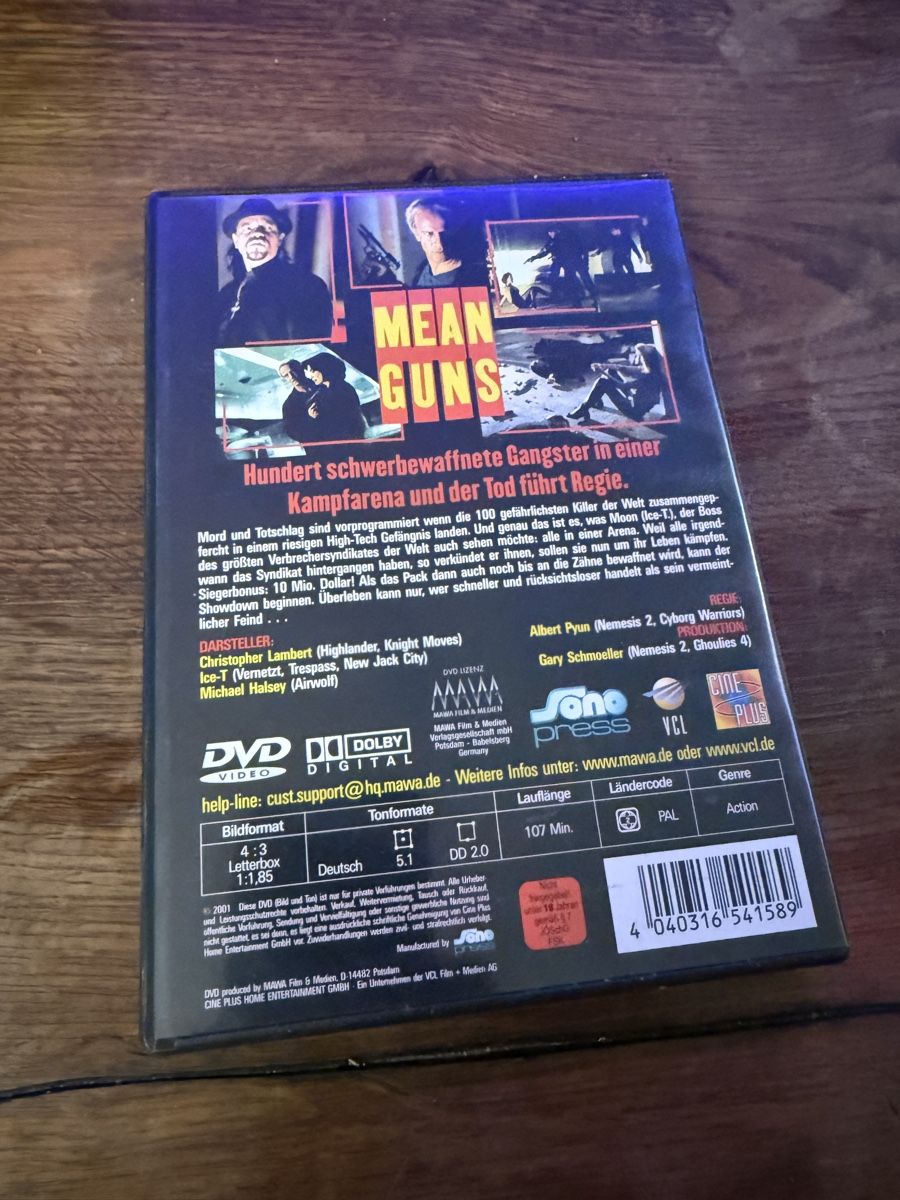 Tutti i DVDs: MEAN GUNS UNCUT – Usato da Aarau venduto da Panjo3 1