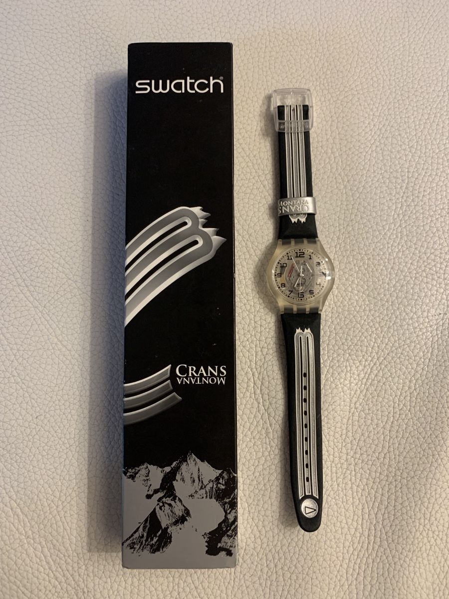 Swatch Orologi: Swatch Crans Montana – Nuovo e nell'imballaggio originale da Neuchatel venduto da RinoICF