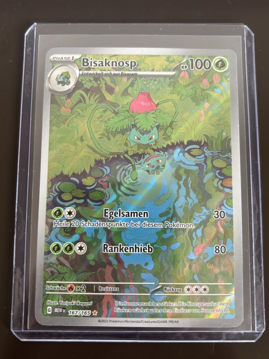 Pokémon Carte collezionabili: Bisaknosp 151 167/165 DE – Nuovo (secondo la descrizione) da Basel venduto da Michele4123