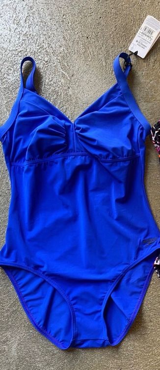Maillot De Bain Une Pièce Femme Primark Noir – Taille 16, Neuf Sans étiquette