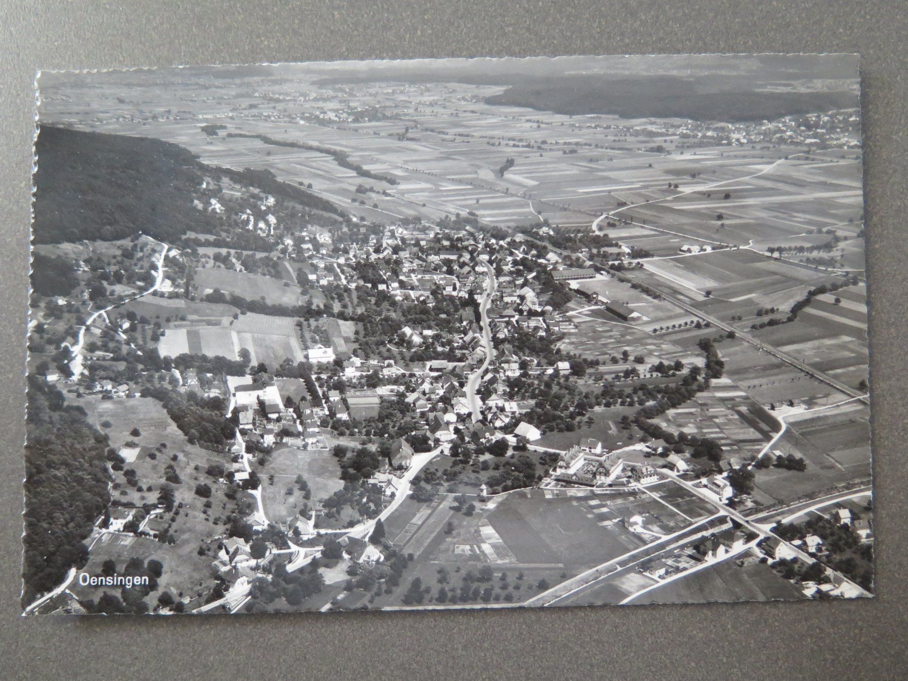 Cartoline postali: OENSINGEN - FLUGAUFNAHME – Usato da Wittenbach venduto da lipasal