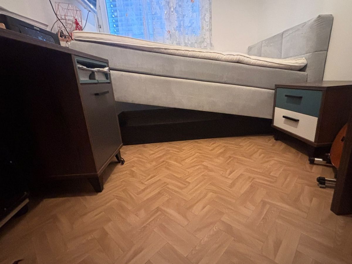 Betten: Boxspringbett + Nachttisch  – Neu (gemäss Beschreibung) aus Oftringen von est_mcq8 1