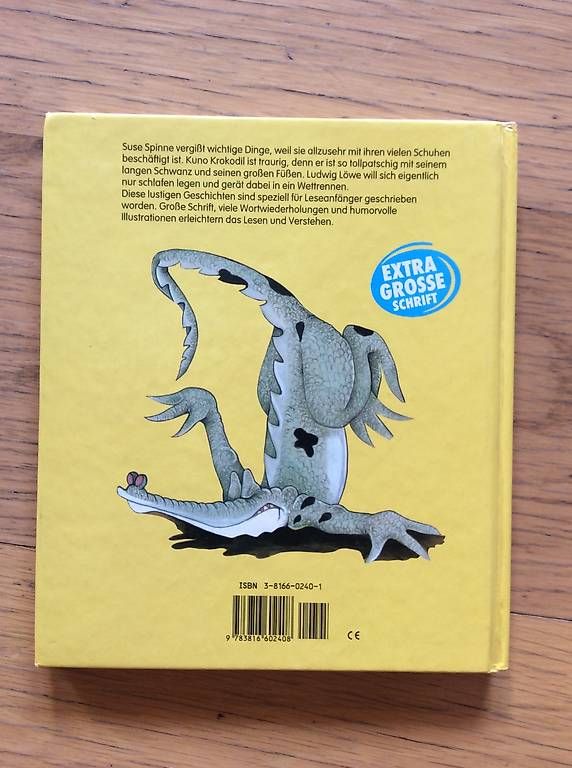 Libri: Das ungeschickte Krokodil - EXTRA GROSSE Schrift – Usato da Dielsdorf venduto da Silviav02 2