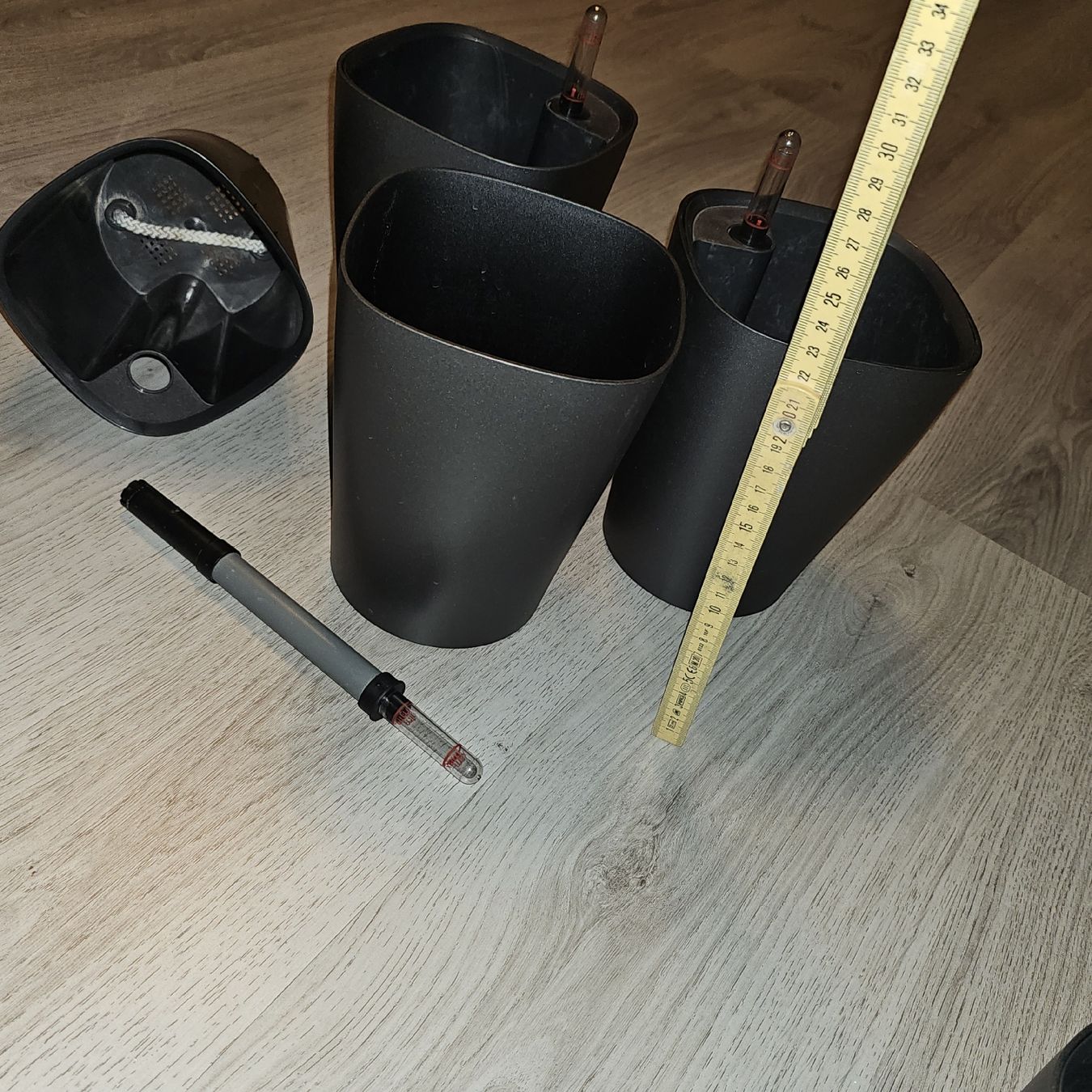 Lechuza Blumentöpfe: Lechzua Töpfe 8Stk – Gebraucht aus Horw von BPi. 5