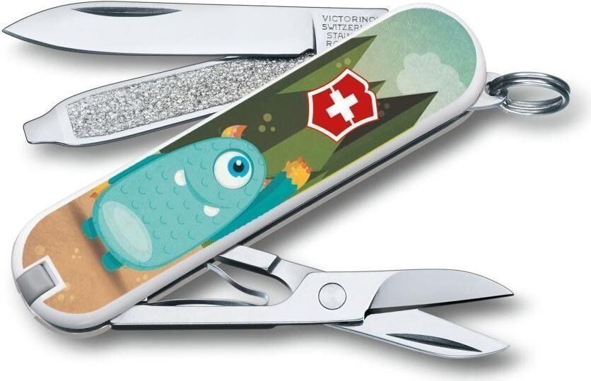 Victorinox Coltelli tascabile: Victorinox - "Snack Time" Knife 2015 – Nuovo e nell'imballaggio originale da Rotkreuz venduto da CLASAX 1