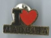 "I Love Madeira" Pin