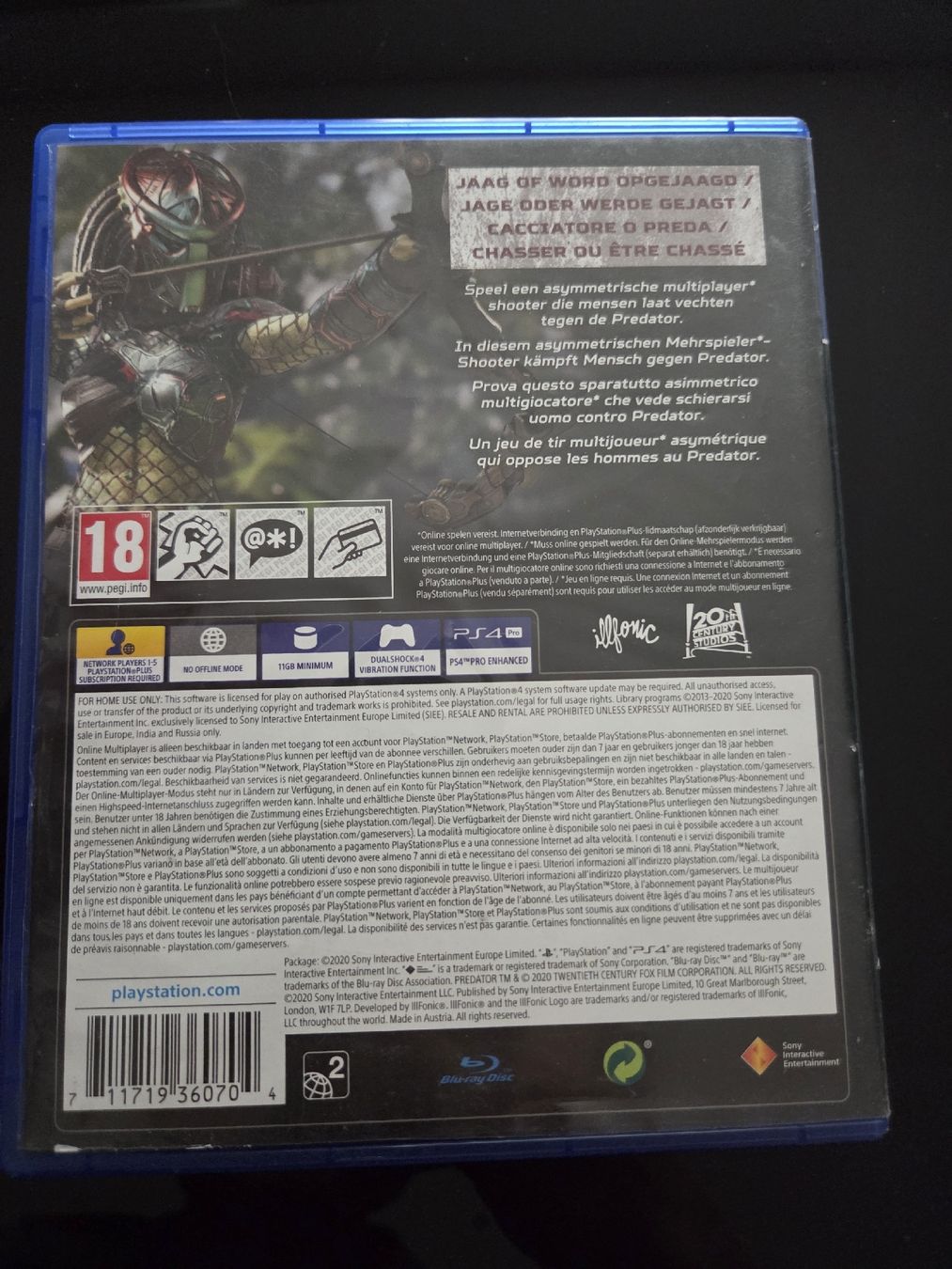 Spiele: Predator Hunting Grounds PS4 – Gebraucht aus Kriens von bre_7dhc 1