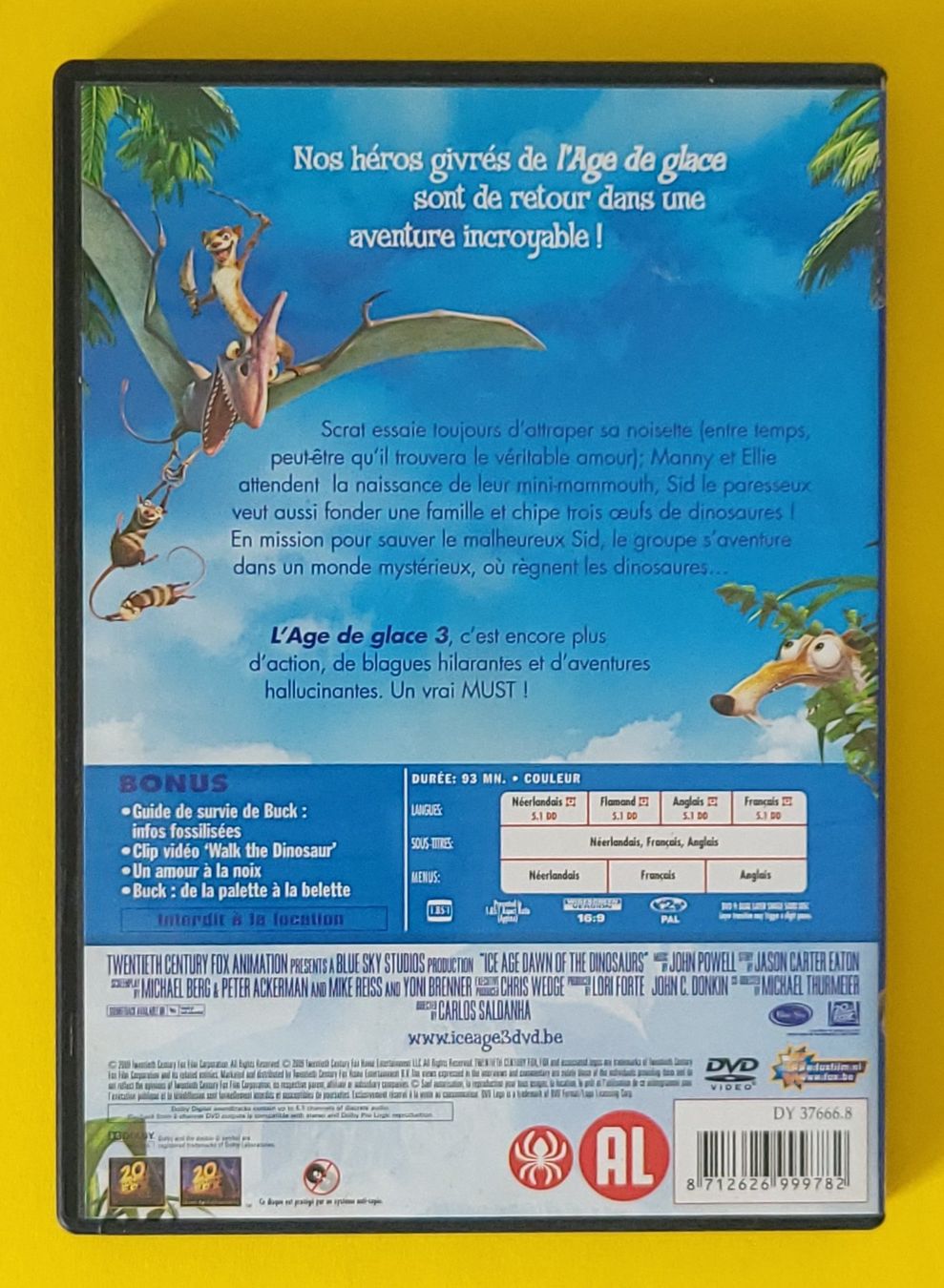 Alle DVDs: DVD - L'Age de Glace 3 – Gebraucht aus Pully von Stewoui 1