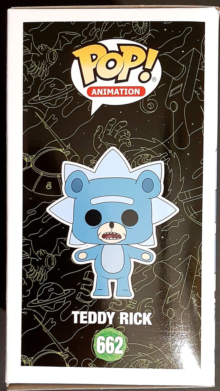 Funko Statuette: Funko Pop Rick and Morty  Teddy Rick CHASE – Nuovo e nell'imballaggio originale da Montet (Glâne) venduto da KOADA 2