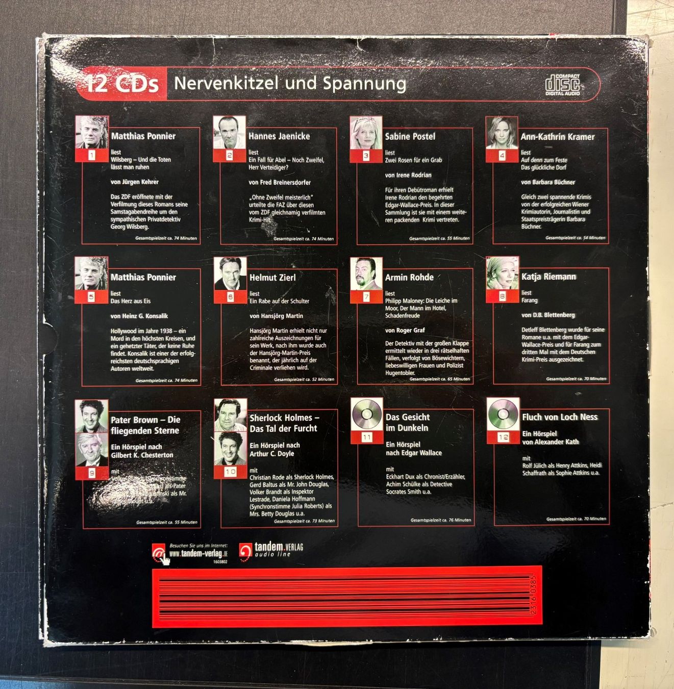 Livres audio: Hör CD Krimi Box mit 12 Hörspiele – D'occasion à Basel par andipfandi 1