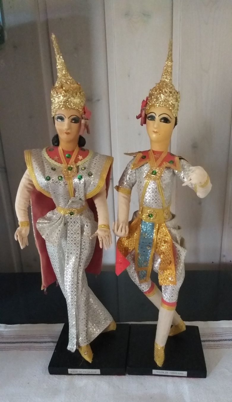 Statuette: Original Thai Tanzfiguren Vintage – Usato da Rodels venduto da sol_pq169 6
