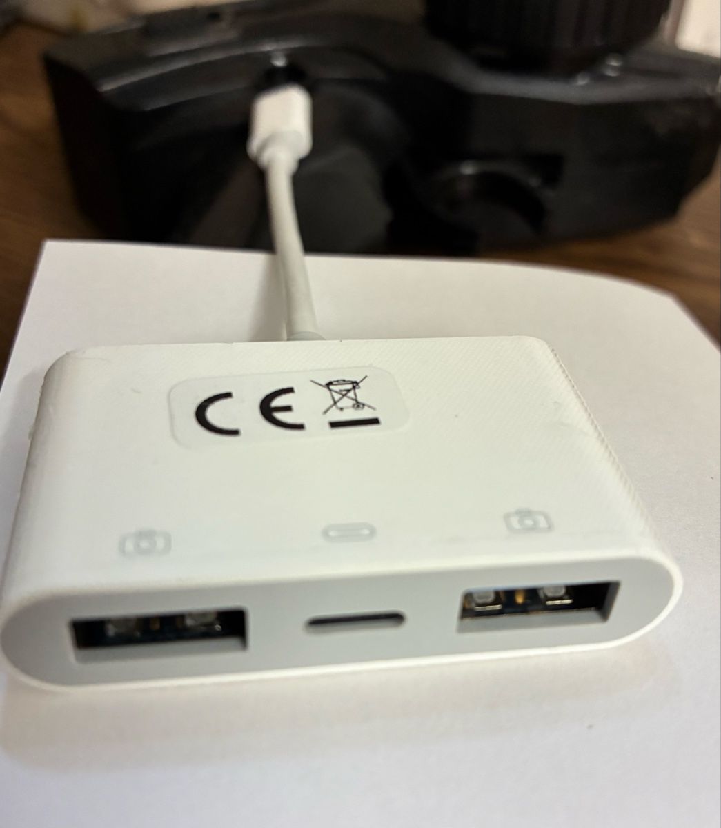 Apple Unità & Adattatore: Adapter IPhone (Kamera/Strom-Verstärker) – Nuovo (secondo la descrizione) da Benken SG venduto da Bini99
