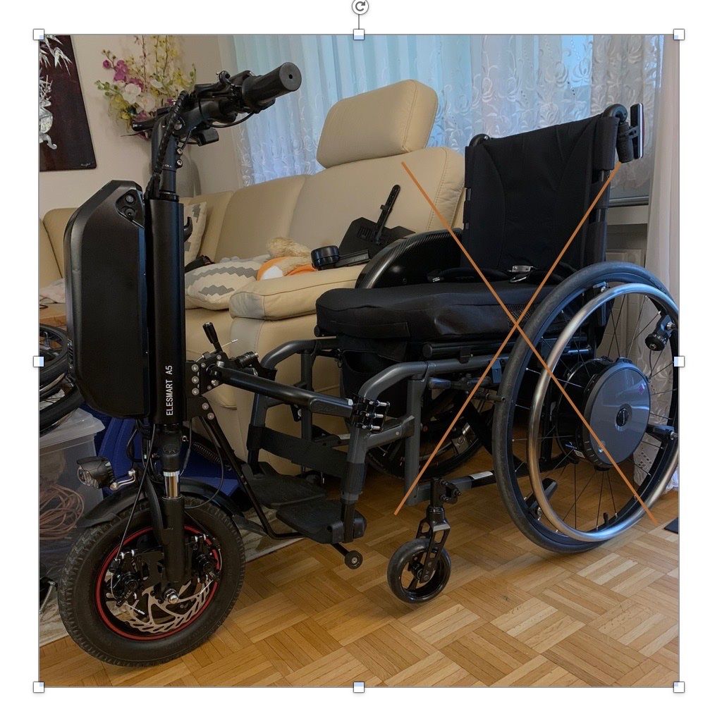 Rollstühle: E-Bike Rollstuhl – Gebraucht aus Zürich von V.Le2 5