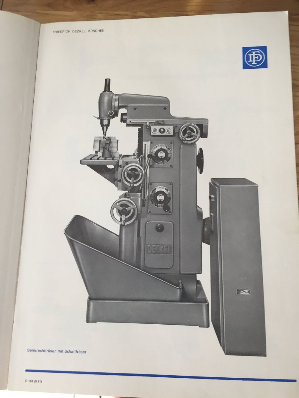 Livres: DECKEL  FP1   15 seiten katalog – D'occasion à Frenkendorf par BasLie 1