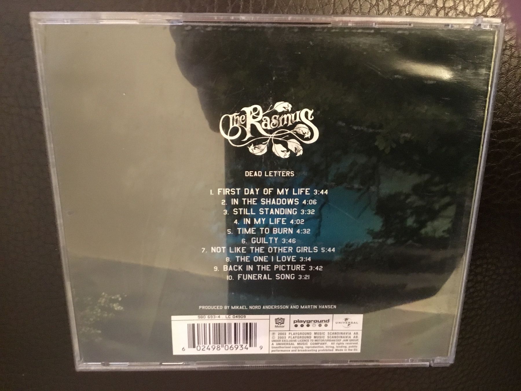 CD: The Rasmus - Dead Letters CD - – Usato da Thierachern venduto da sweden08 1