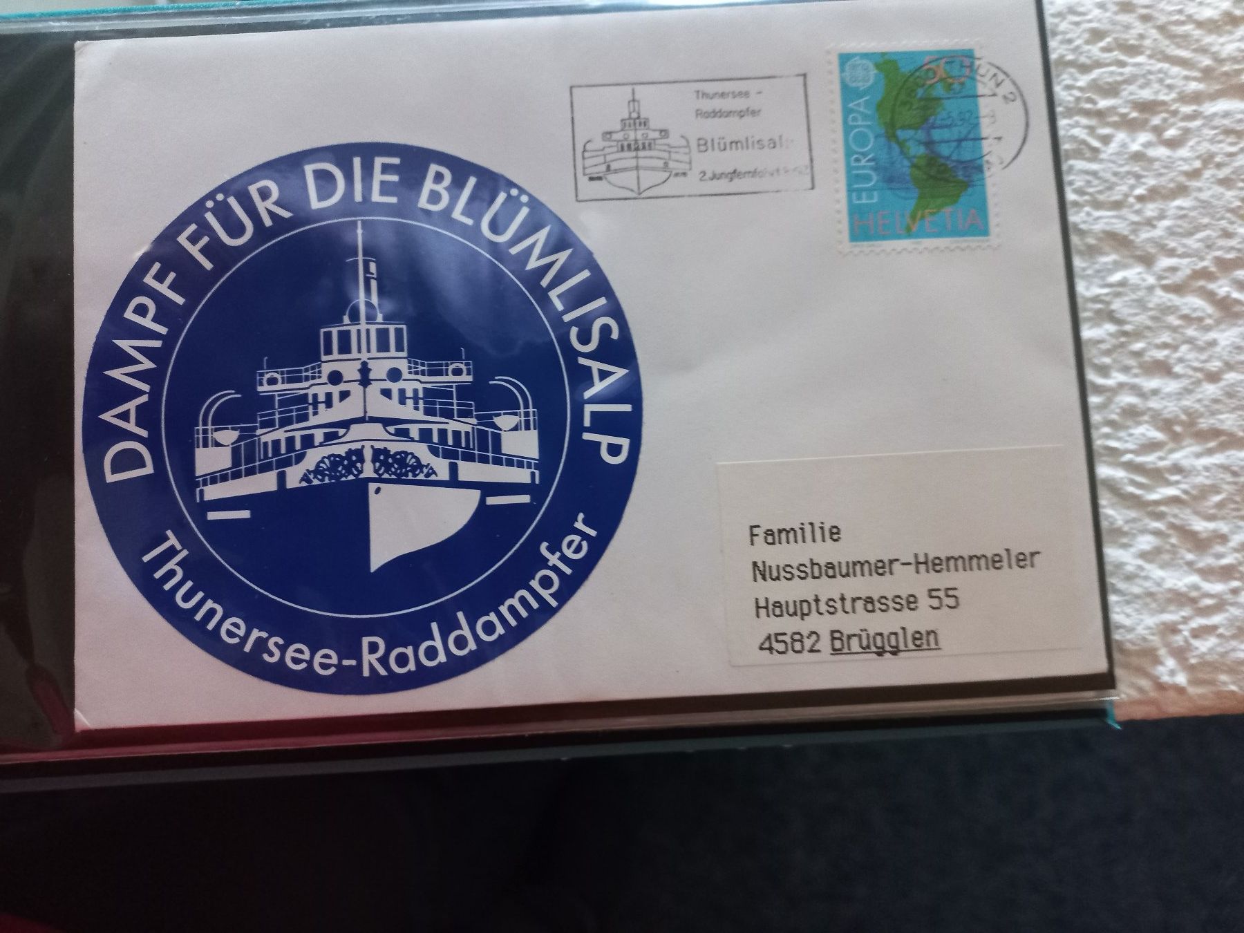 Timbri: Album mit verschiedenen Flaggenstempel – Usato da Brügglen venduto da hokuspokus04 7