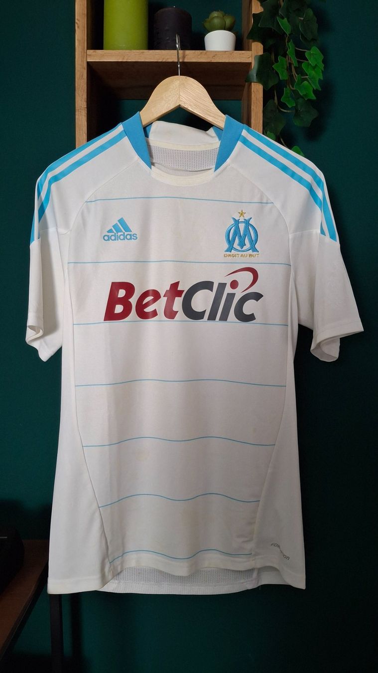 Adidas Canottiere & Pantaloni: OM marseille maillot de foot formotion player issue – Usato da Yverdon-les-Bains venduto da flo_8fgr